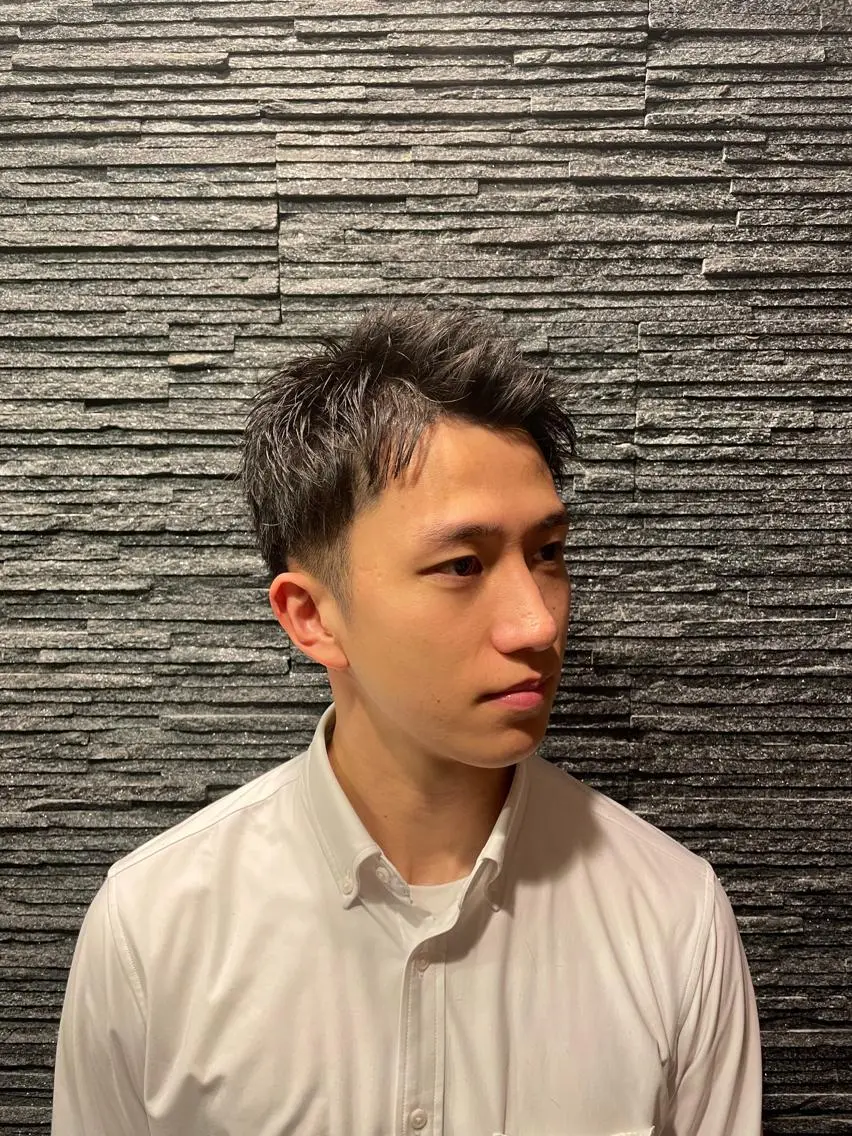 ショート メンズ 代表 武田晃英のヘアスタイル