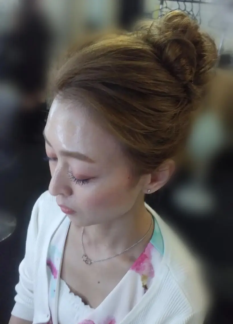 セミロング ヘアアレンジ 成人式 結婚式・ブライダル 卒業式のヘアスタイル 浴衣 Rarely  beautyのヘアスタイル