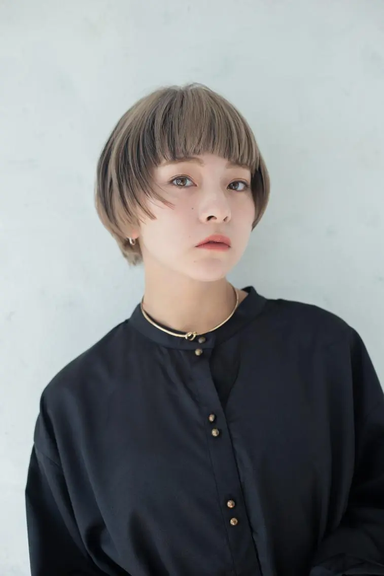 ショート カラー カット トリートメント 寺山 靖晃のヘアスタイル