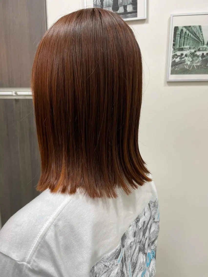 ショート カラー カット ヘアカラー トリートメント 平 ちひろのヘアスタイル