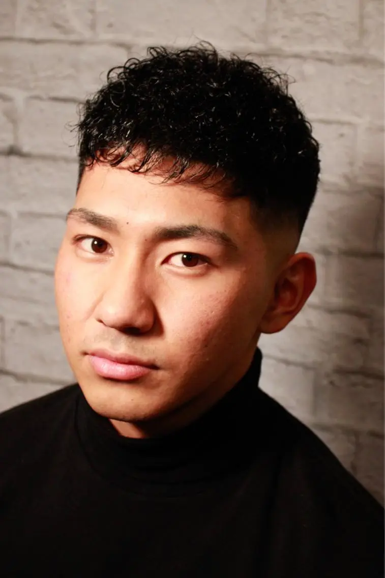 ショート カット パーマ ヘアセット 💈メンズ特化 副店長松浦一聖💈のヘアスタイル