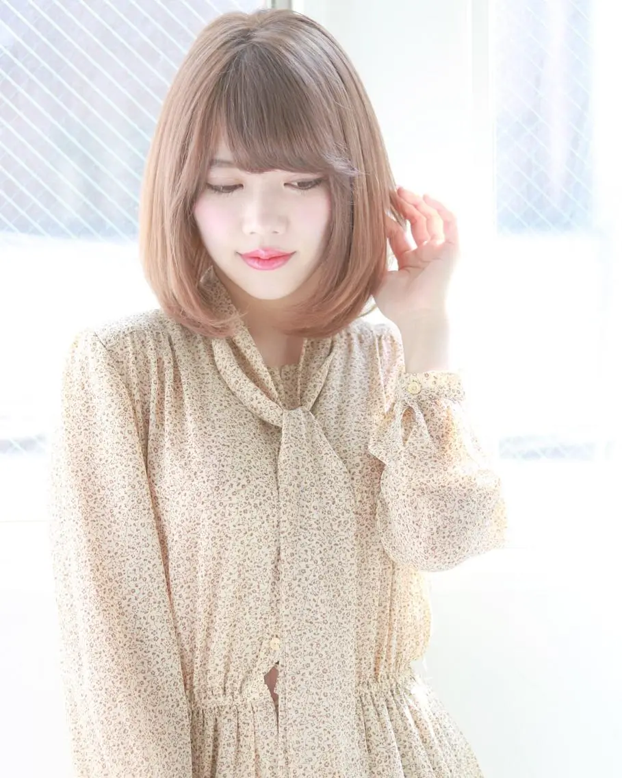 ミディアム カラー 柳澤 興輝のヘアスタイル