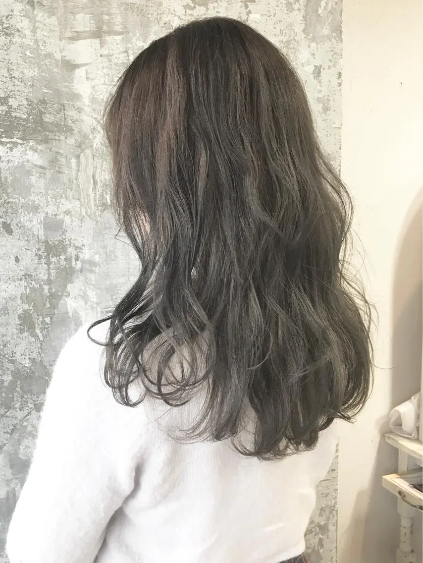 セミロング カラー カット ヘアカラー トリートメント 永野 正芳のヘアスタイル