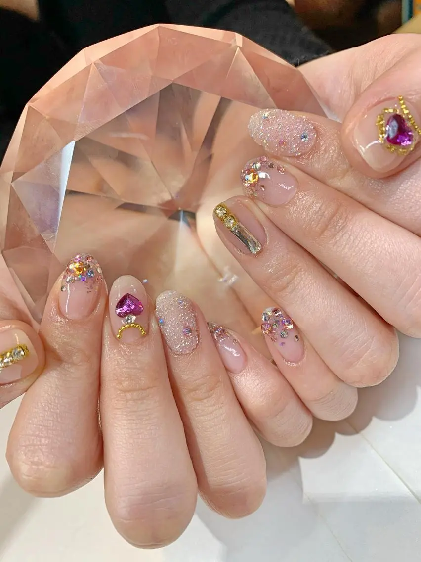 ネイル 持ち込み ハンドネイル glow_ nailのネイルデザイン