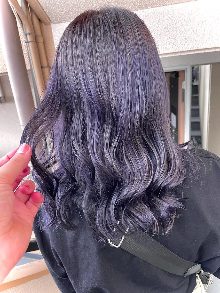 ミディアム カラー カット ヘアカラー 縮毛矯正 トリートメント 💎髪質改善💎 デザイナーshinのヘアスタイル