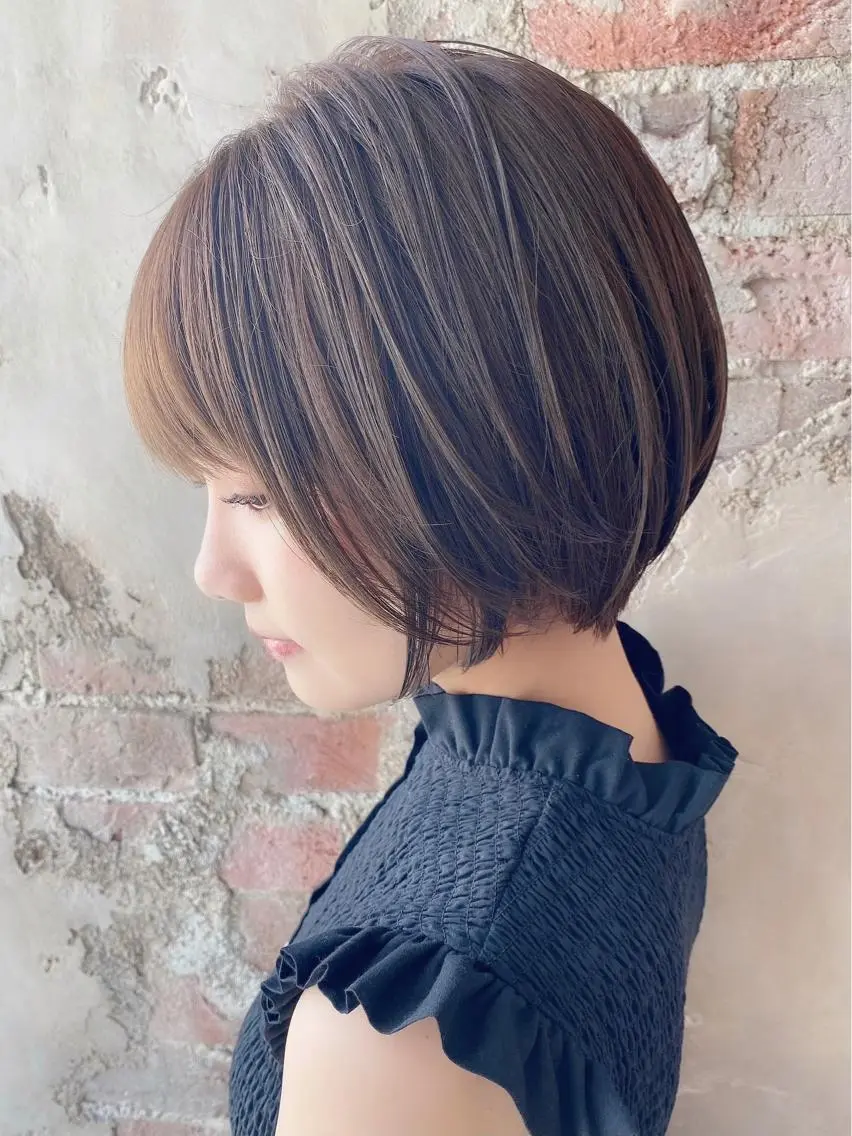 ショート 新宿　ショート・ボブ カットモデル募集のヘアスタイル