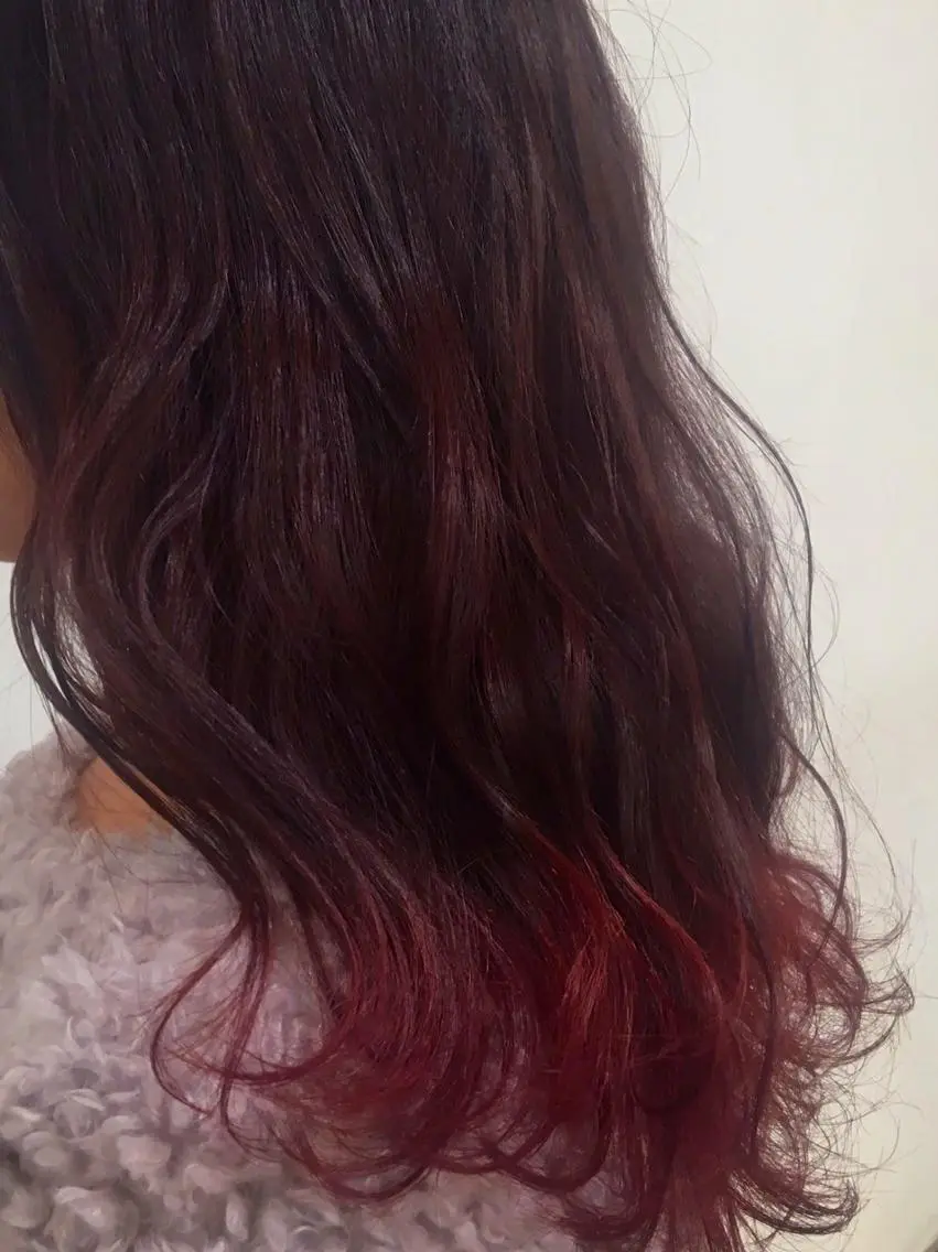 カラー RINA 🩵のヘアスタイル