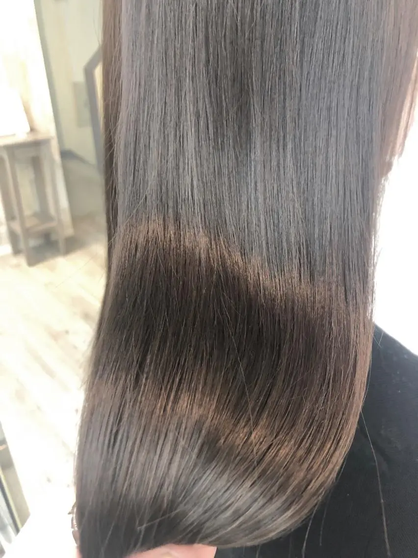 ロング カラー ヘアカラー トリートメント ヘアセット 前髪顔周り✂️店長 ❤️アマミヤ❤️のヘアスタイル