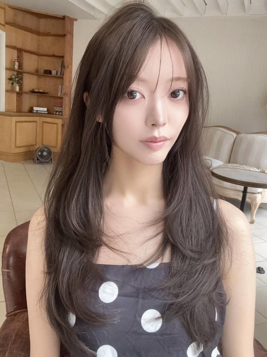 ロング くせ毛のお悩み相談 Ryo🐕のヘアスタイル