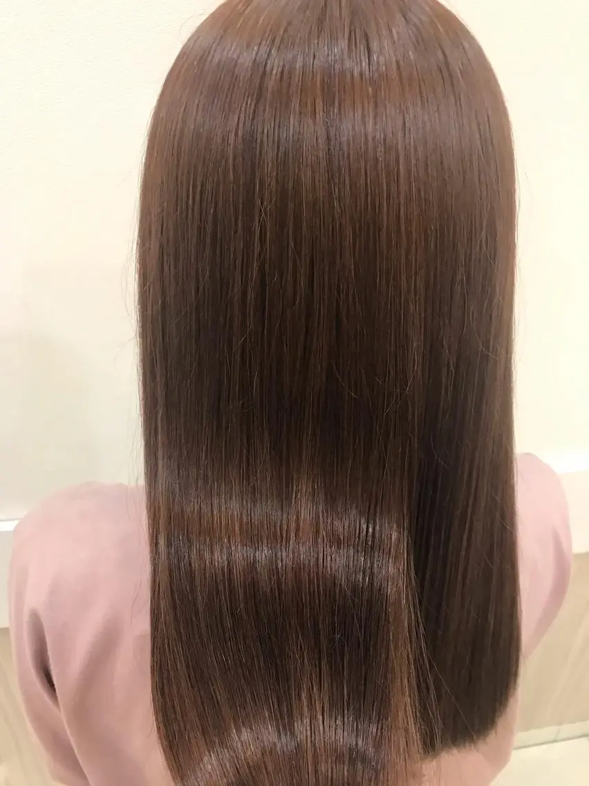 セミロング トリートメント yukari 艶髪ヘアのヘアスタイル