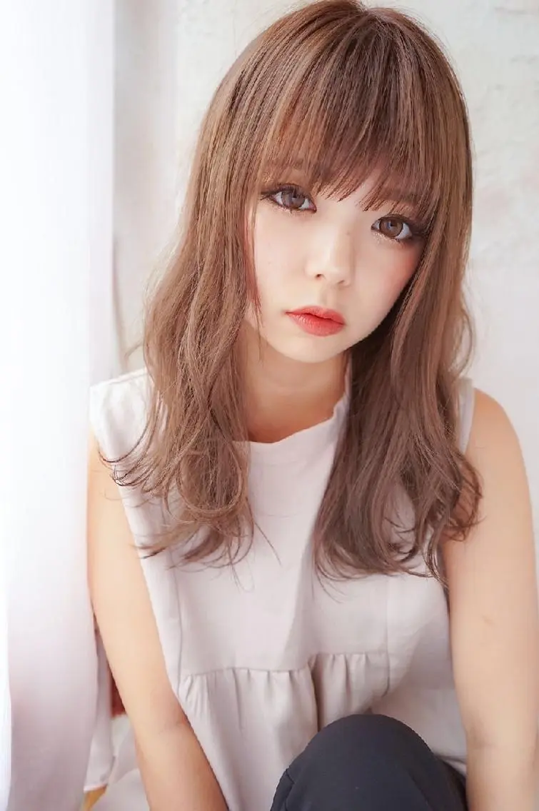 ミディアム カラー パーマ ベージュカラー ショート、ボブの達人 東康介✨のヘアスタイル