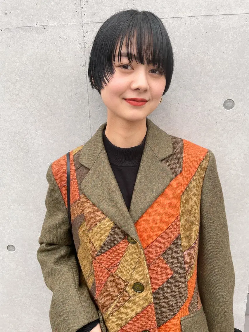 ショート カラー 似合わせカット カット ヘアカラー トリートメント センスをお届けします 大谷将生infpのヘアスタイル