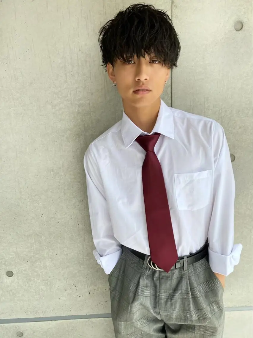 ショート カラー パーマ メンズ 【メンズサロン】 BLUCK 横浜のヘアスタイル