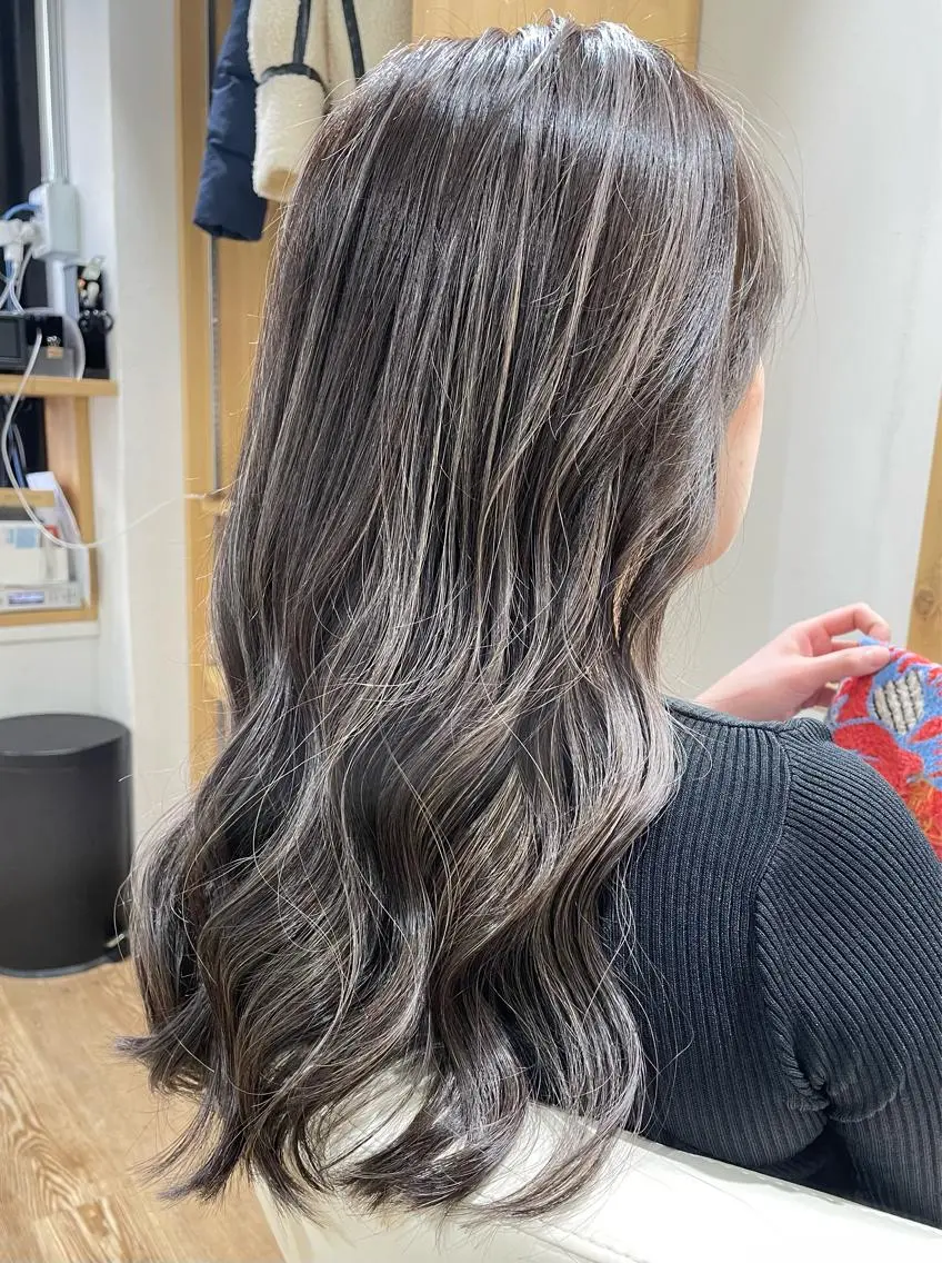 ロング カラー 髪質改善サロンulu hair 　MAOのヘアスタイル