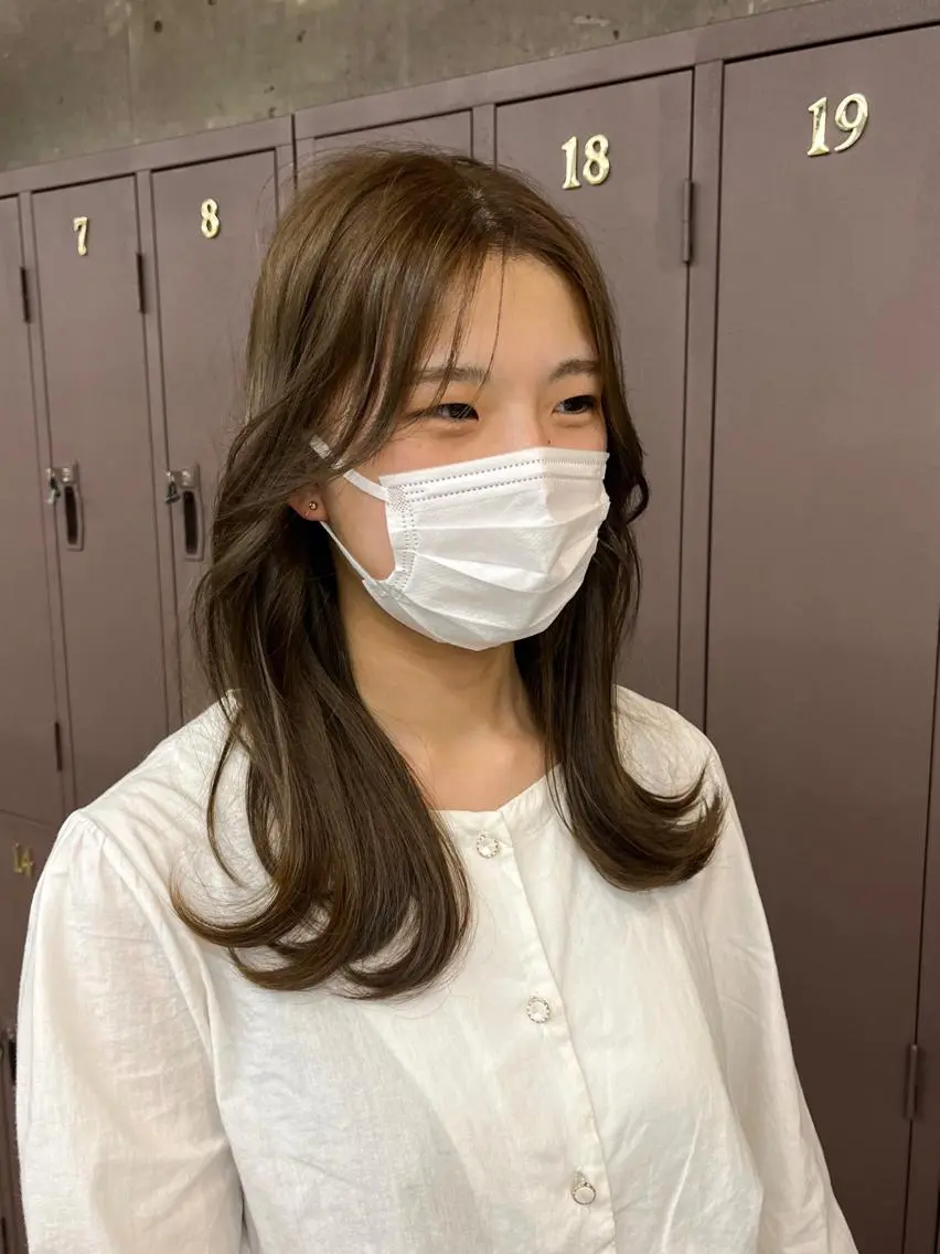 セミロング 中江 友哉のヘアスタイル