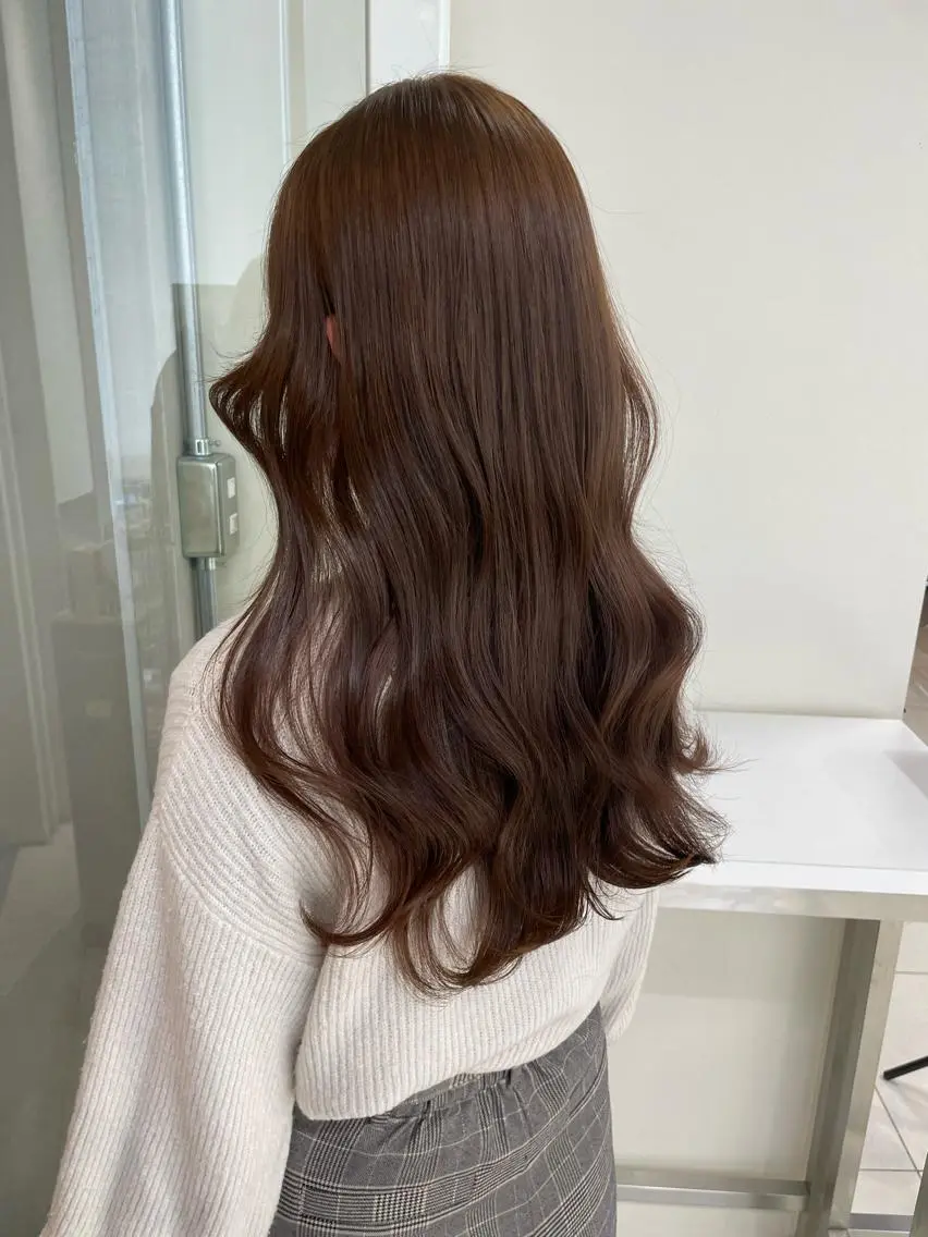 セミロング カラー パーマ ヘアアレンジ ヘアカラー 💗無料カットモデル 募集中yu-ki💗のヘアスタイル