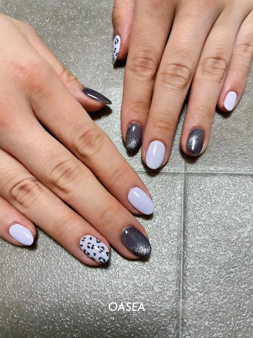 ネイル アートネイル ハンドネイル 🌞💜 KAORI 🌴のネイルデザイン