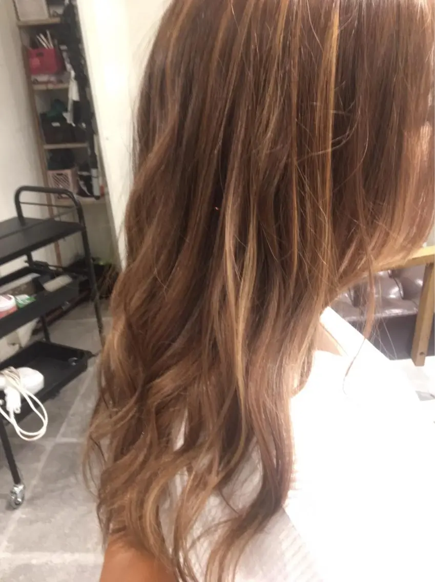 セミロング カラー 美髪・艶髪特化美容師 RYOJIのヘアスタイル