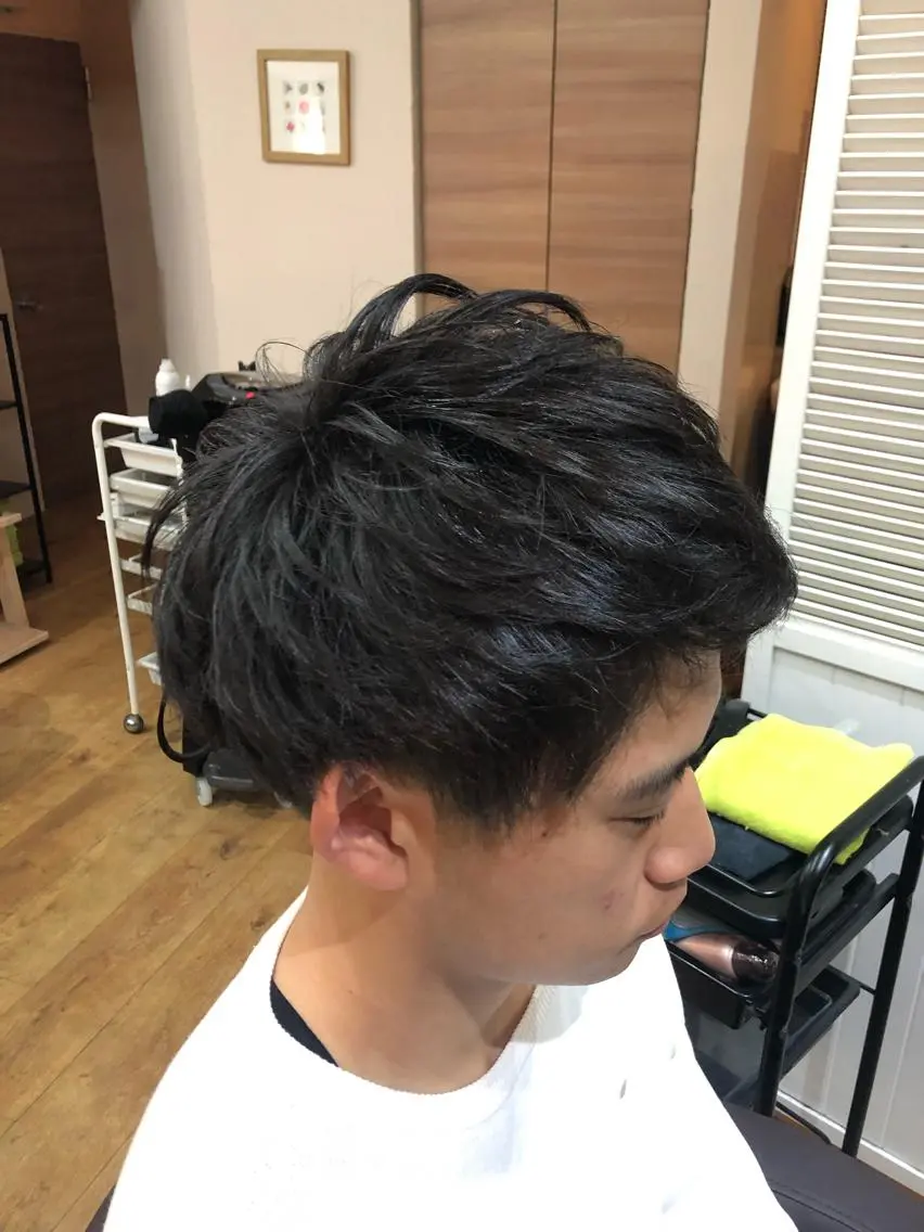 メンズ カット ヘアカラー トリートメント ish by fan .代表✂️木谷宏夢のヘアスタイル