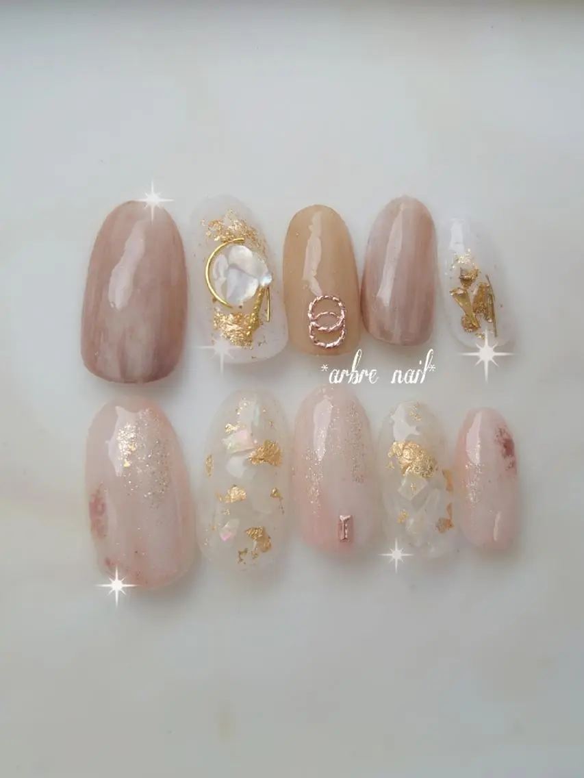 ネイル ✯.。 arbre nail 。✯.のネイルデザイン