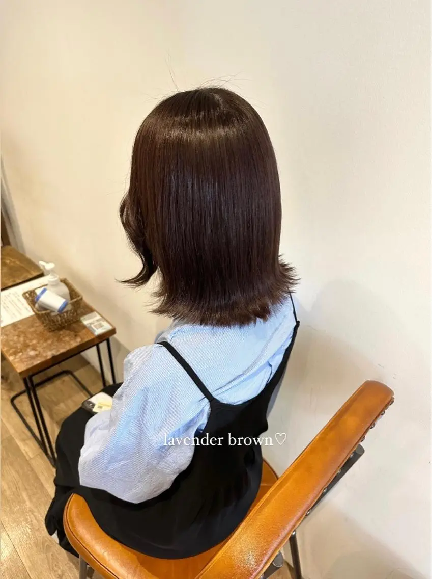 ロング カラー パーマ ヘアアレンジ キッズ ネイル マツエク・マツパ アイブロウ ブラウン ヘアカラー トリートメント Himawari♡ 柔らかいカラーのヘアスタイル