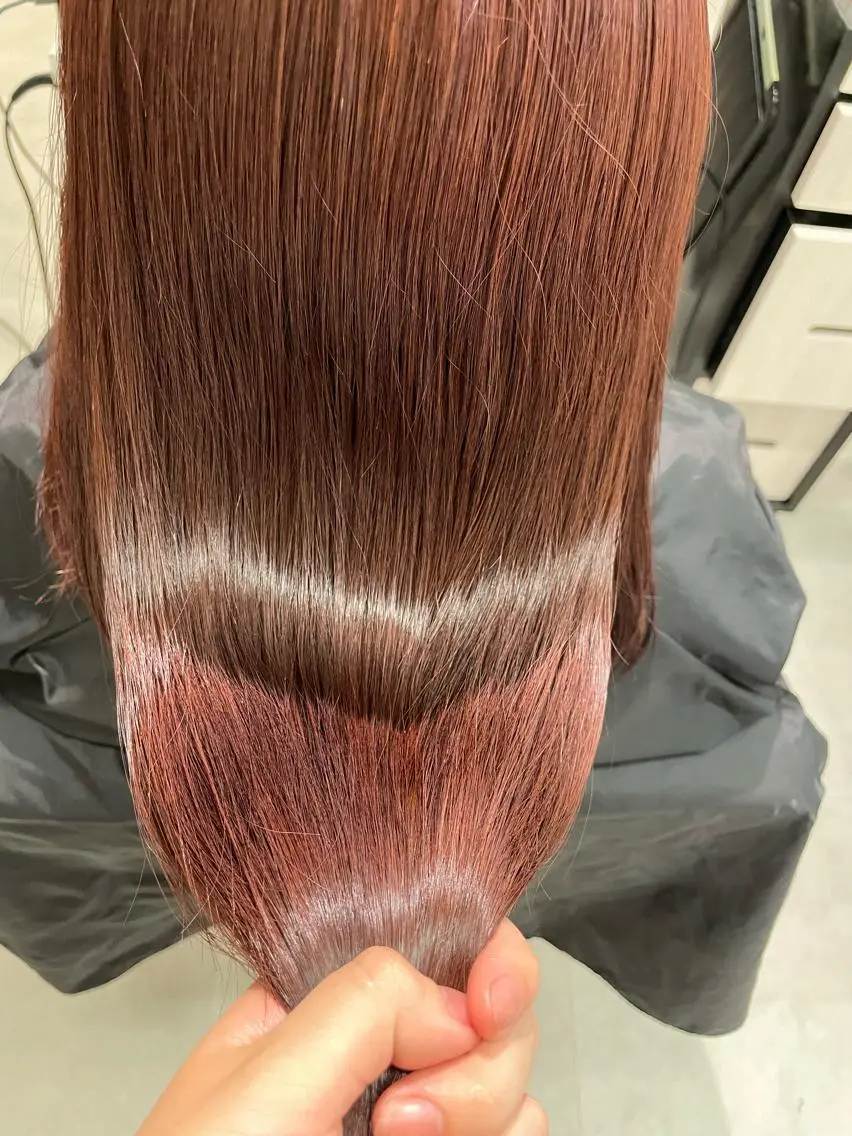 カラー ヘアカラー トリートメント 艶髪カラー特化 mao🍒のヘアスタイル