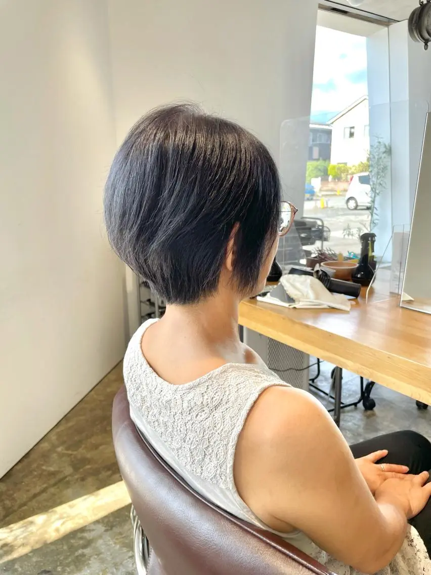 ショート ショートボブ ボブ ショートヘア 新井啓介 宇都宮美容師のヘアスタイル
