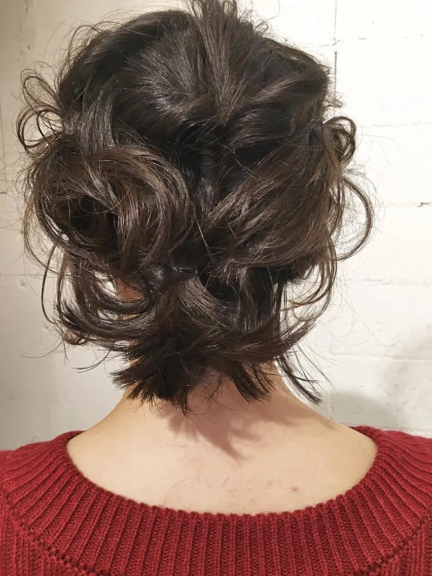ミディアム yuki watanabeのヘアスタイル