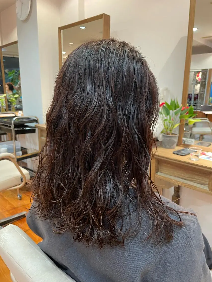 パーマ 江里口 愛のヘアスタイル