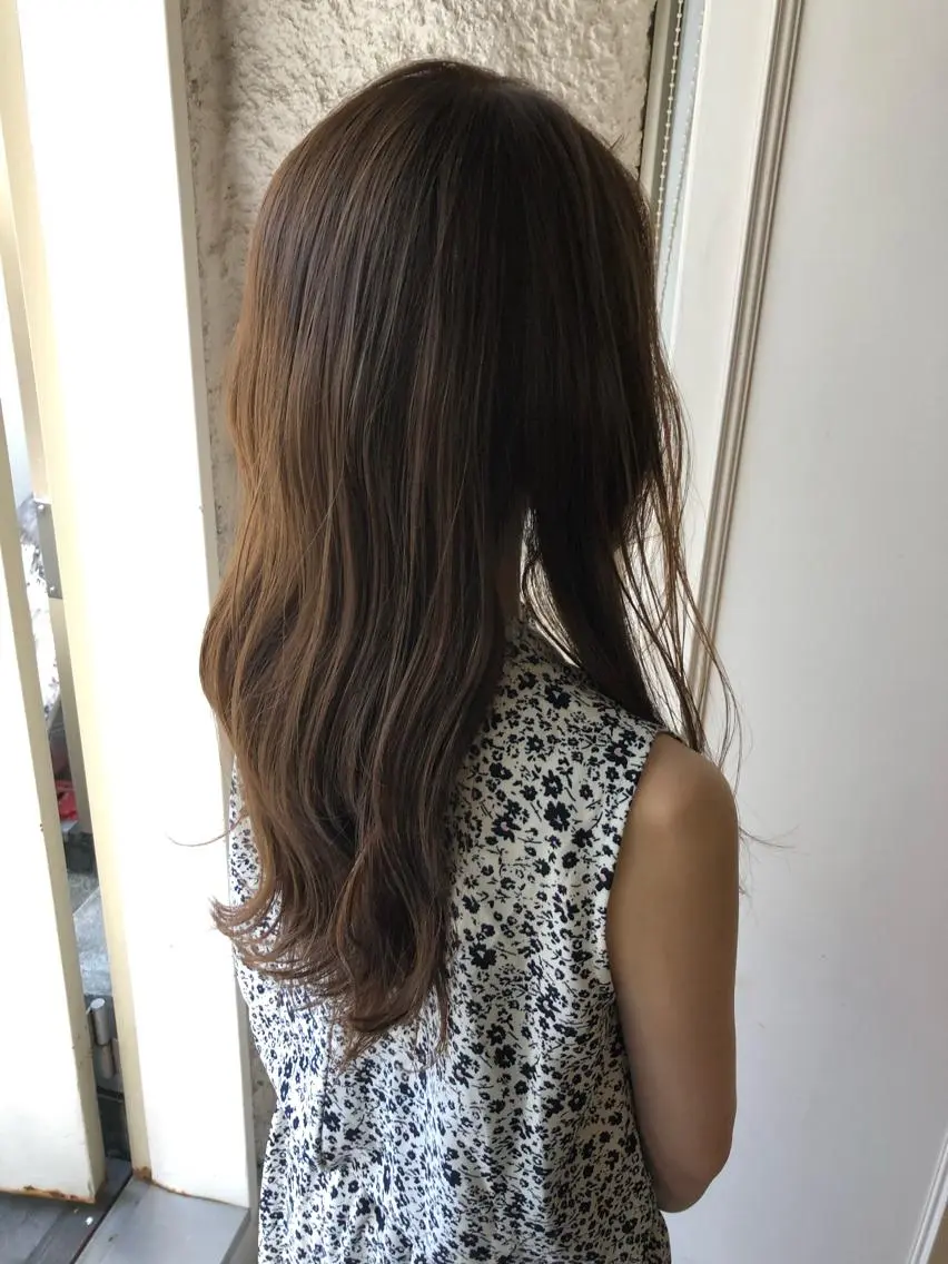 カラー 髪質改善 shinka omotesandoのヘアスタイル
