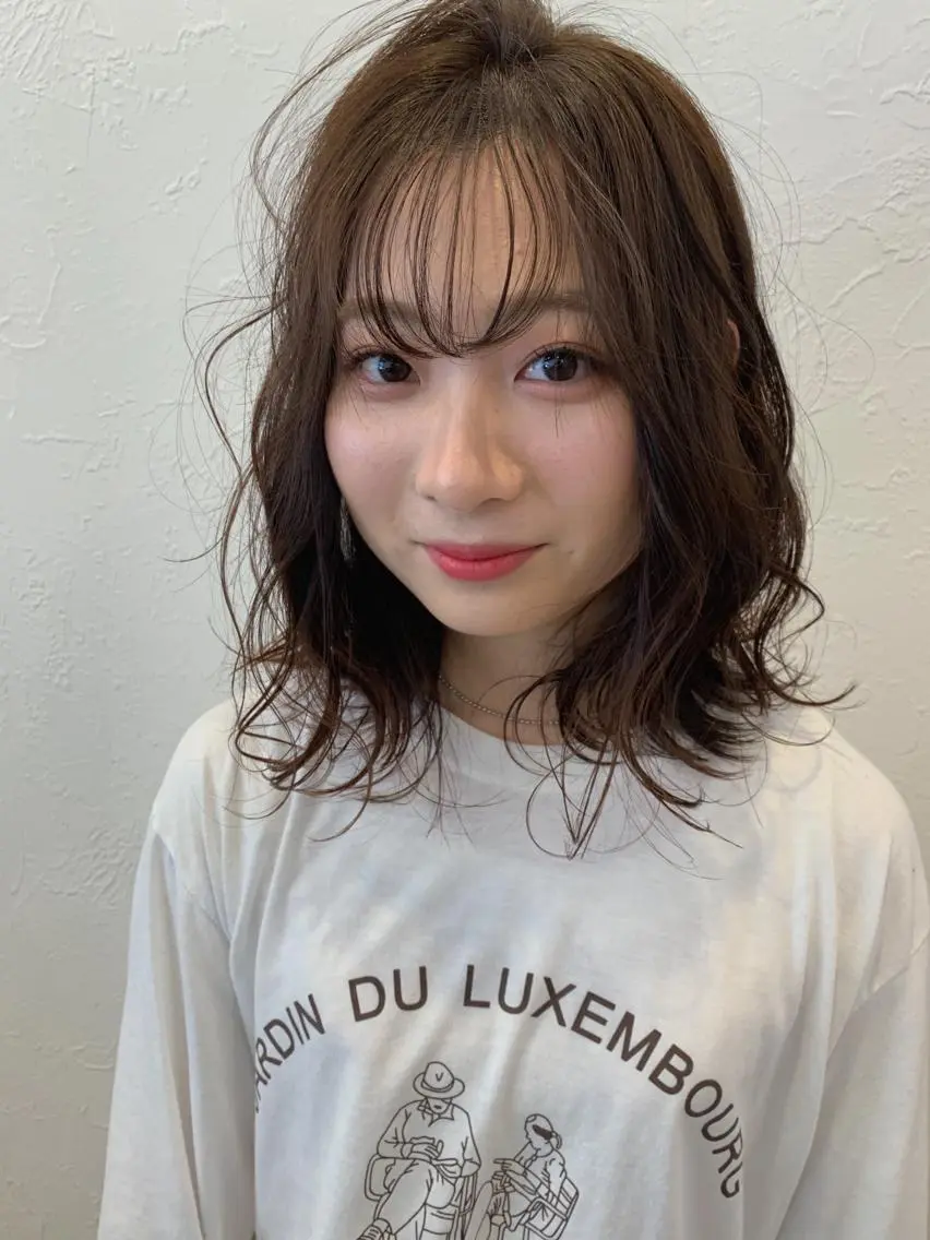 ミディアム カラー ヘアカラー トリートメント m ā l o.🌷 サカモトマイコのヘアスタイル