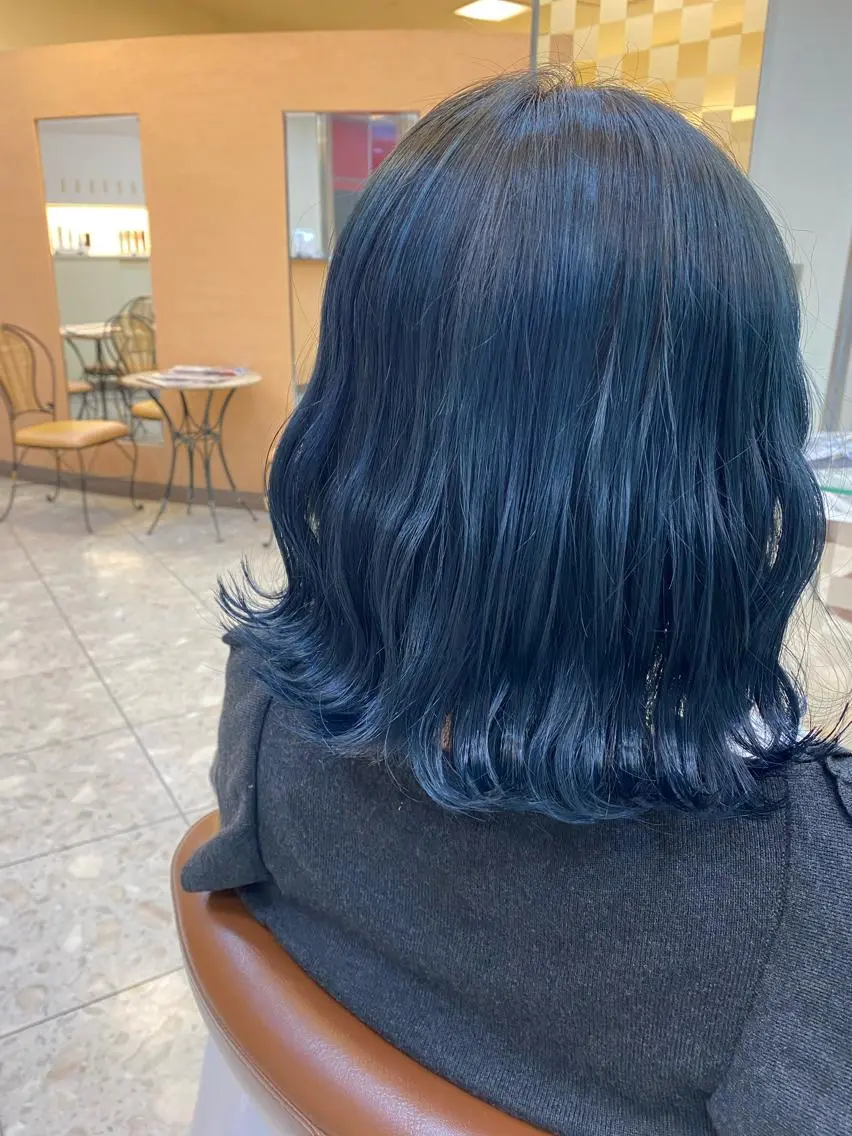 ロング カラー 透明感カラー 田中 有乃のヘアスタイル