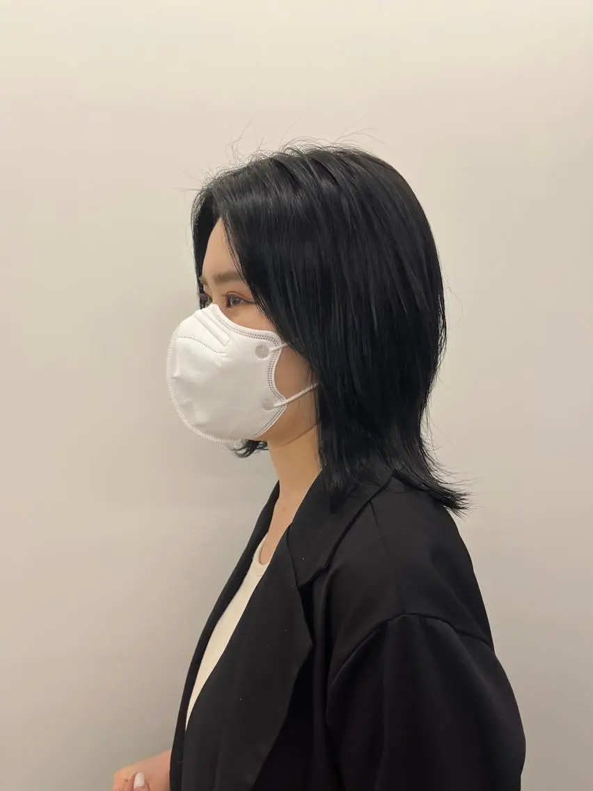 ショート カラー ヘアアレンジ 韓国好き🇰🇷 美容師MIKUのヘアスタイル
