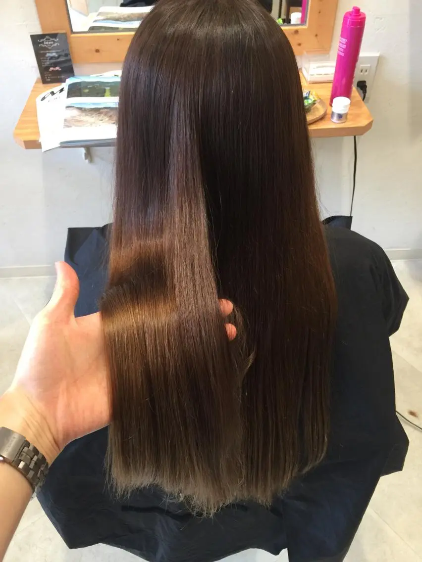 ロング 髪質改善 ツヤ髪専門美容師 桑原 和誠のヘアスタイル