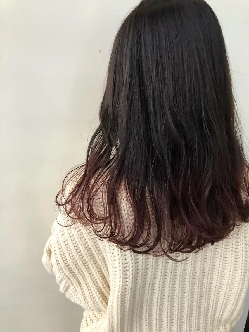ロング カラー ヘアアレンジ カット ヘアカラー トリートメント NANA/trend style🕊🍑のヘアスタイル