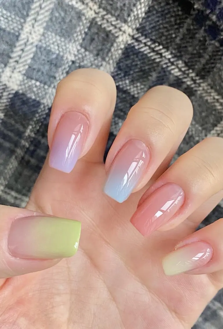 ネイル 韓国ネイル ワンホンネイル ハンドネイル ami ｜韓国っぽnailのネイルデザイン