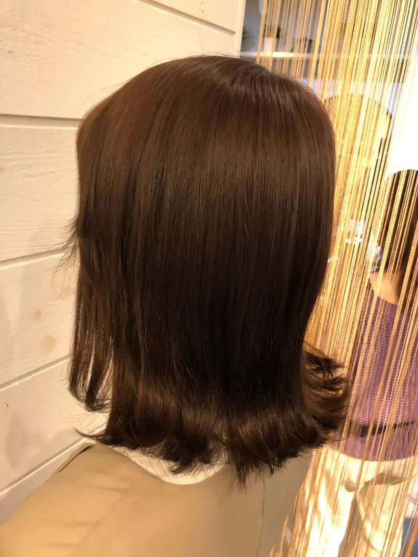 ミディアム アッシュ アッシュブラウン 髪質改善✨自由が丘 札辻 拓未のヘアスタイル