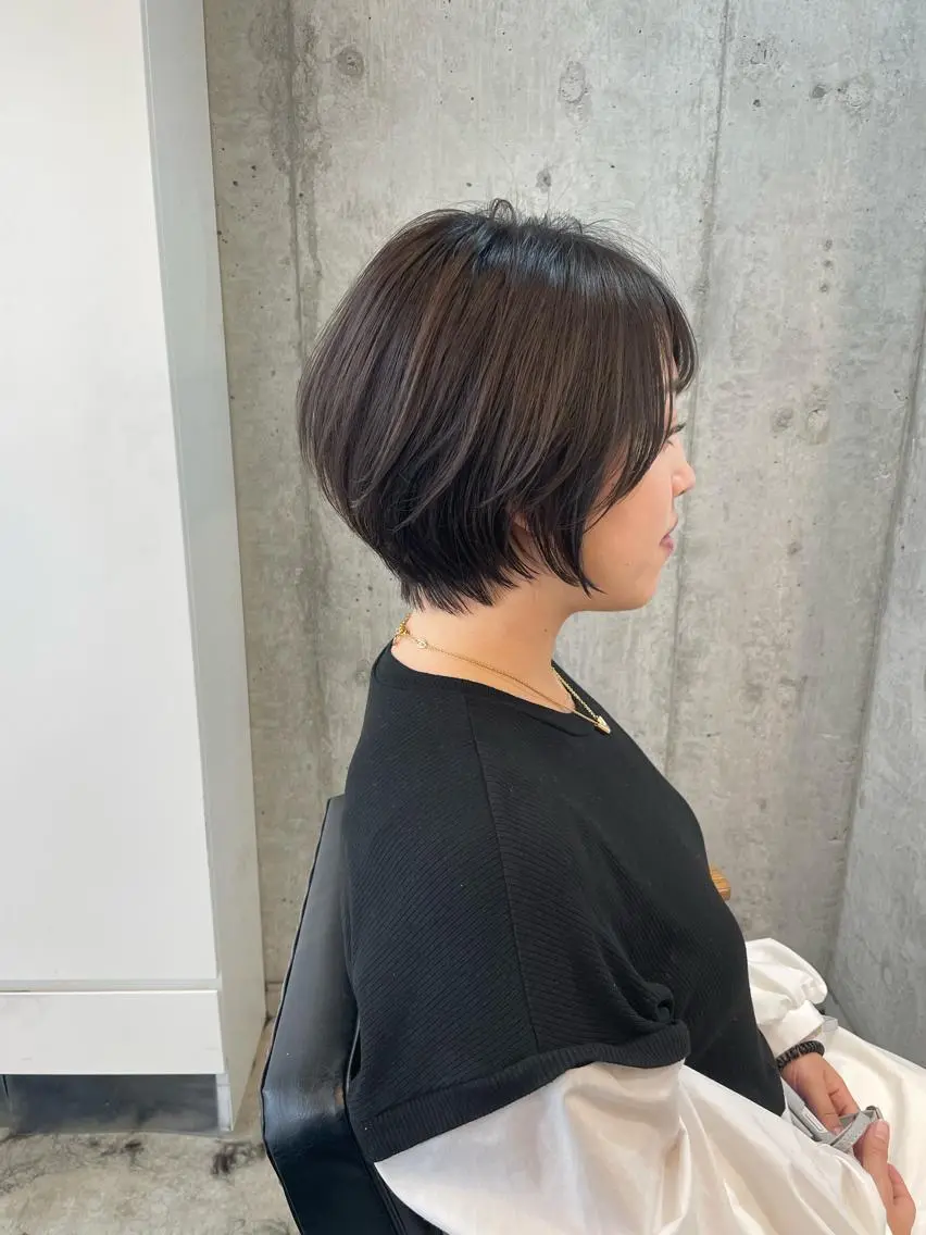 ショート カラー カット ヘアカラー トリートメント 【ショートカット 美髪矯正】今井隆太のヘアスタイル