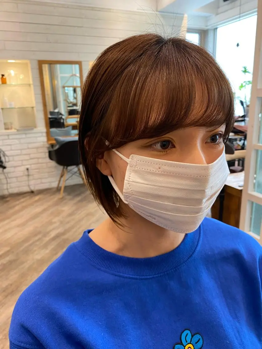 ショート 🌸透明感艶 カラー🌸Yuukiのヘアスタイル