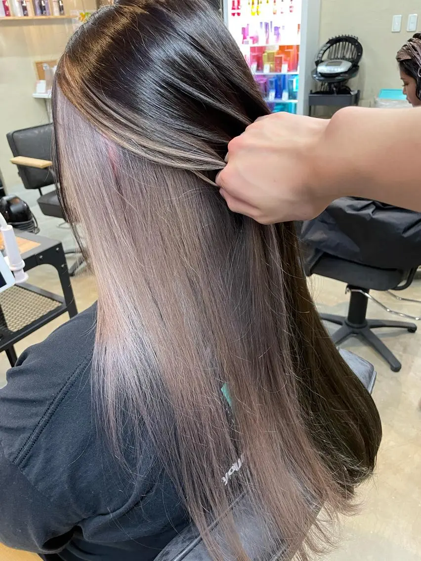 ロング カラー メンズ韓国ヘア👹 KAJIのヘアスタイル