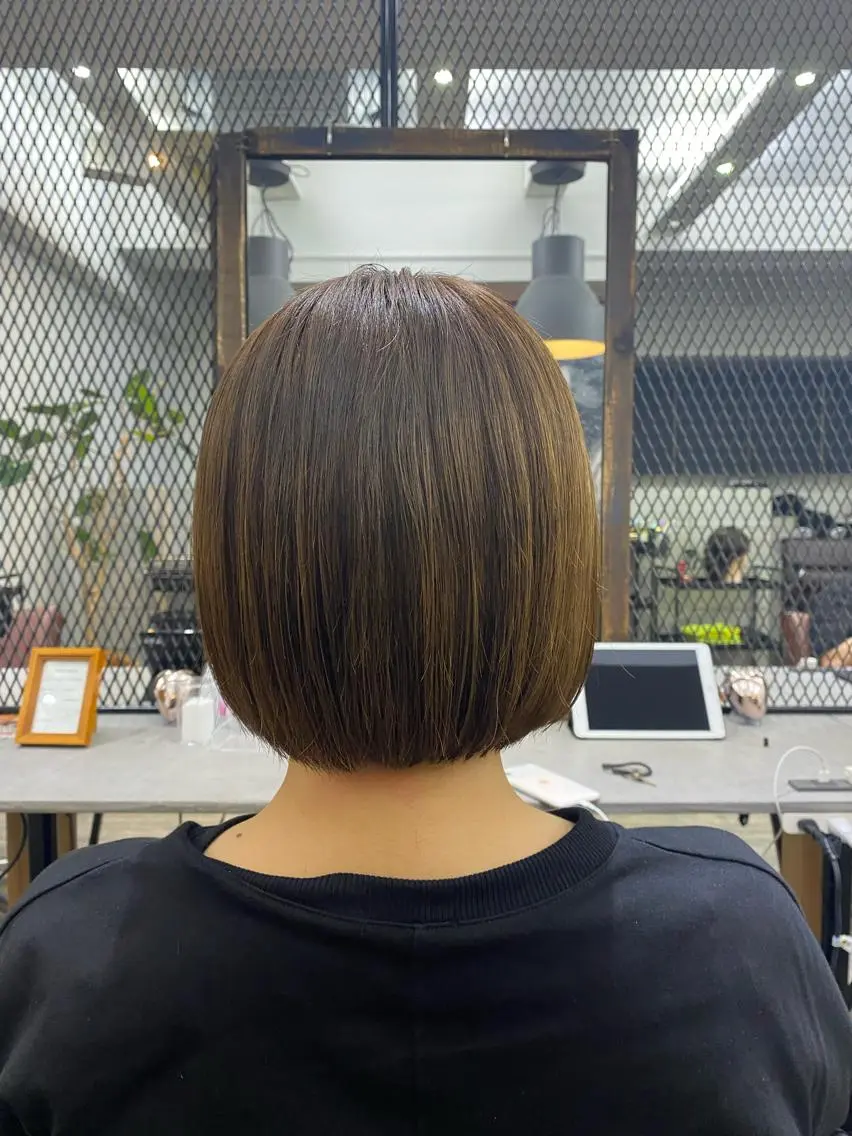 ショート カット 濱口 健二のヘアスタイル