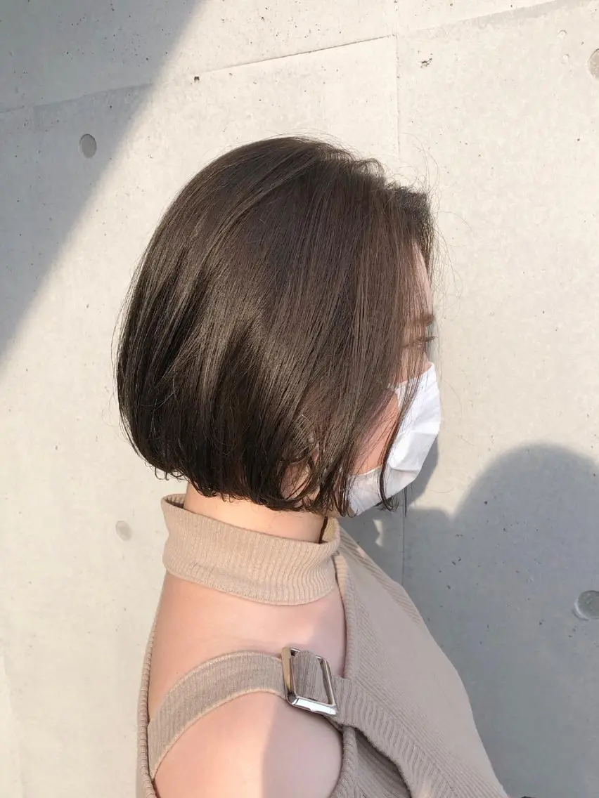 ショート ☕️ベージュカラー 内藤光哉☕️のヘアスタイル