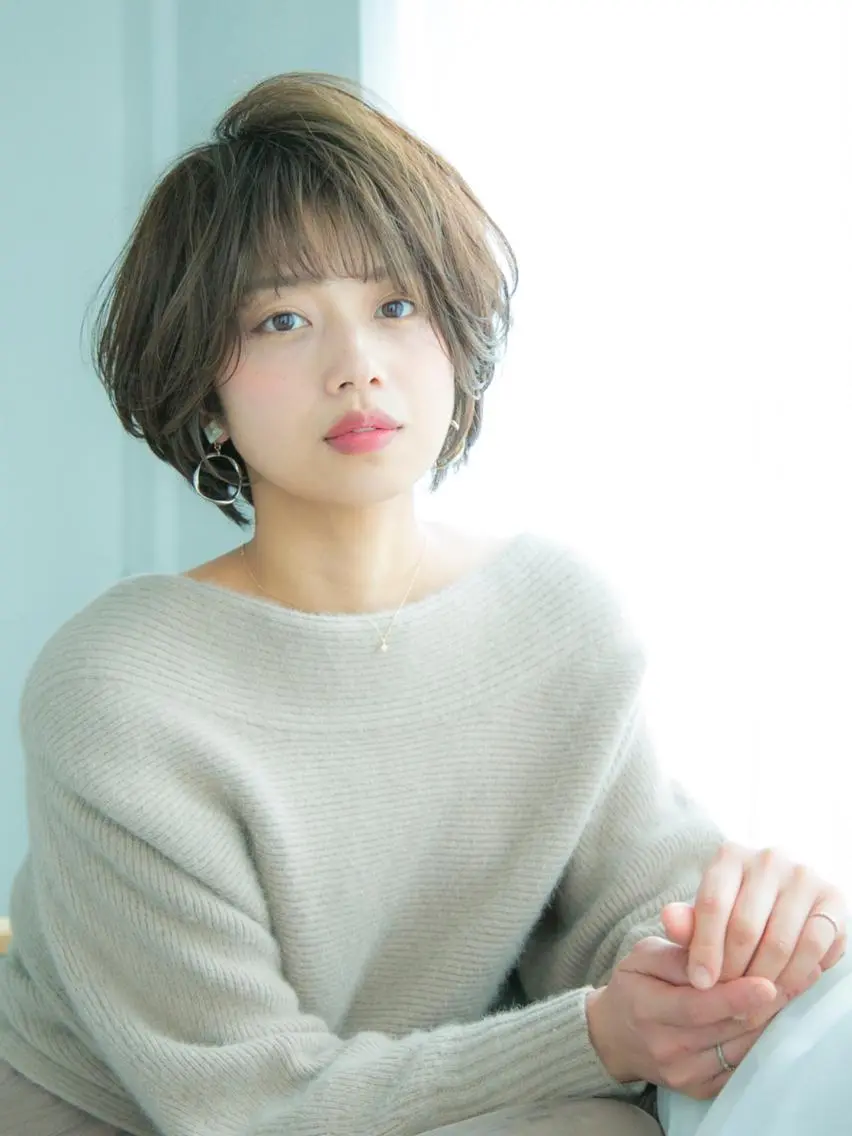 ショート 髪質改善レイヤー/ ボブたんの翔太のヘアスタイル