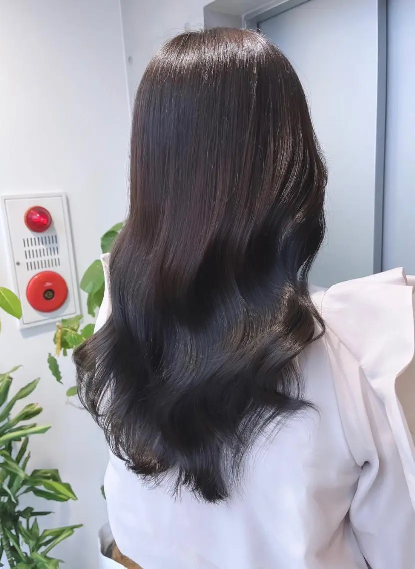 セミロング カット ヘアカラー トリートメント 🌫️大人韓国ヘア 🌫️naoyaのヘアスタイル