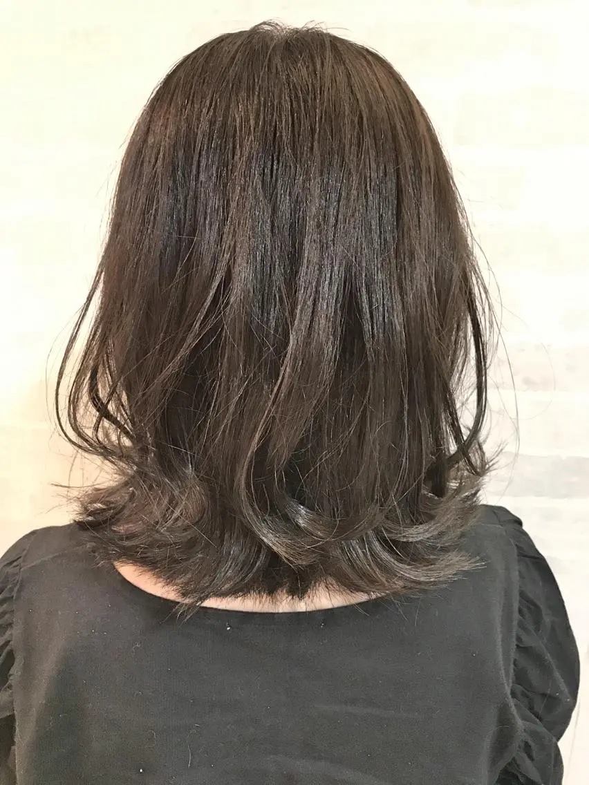 ミディアム カラー 西川 佑樹のヘアスタイル