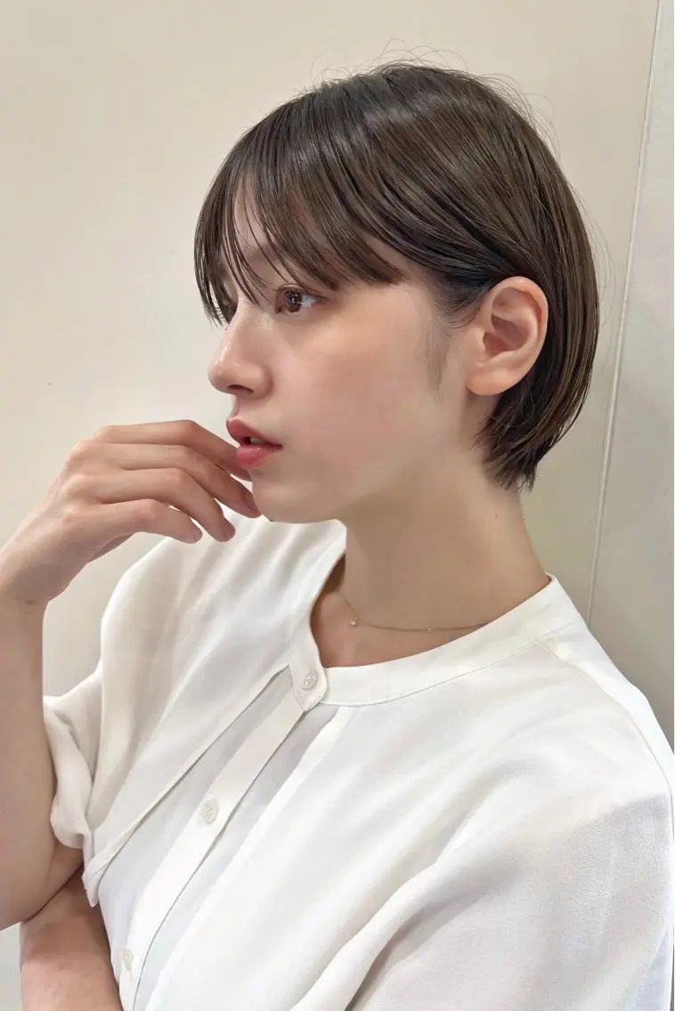ショート ✨ミニモ指名奈良1位 ✨濱崎のヘアスタイル