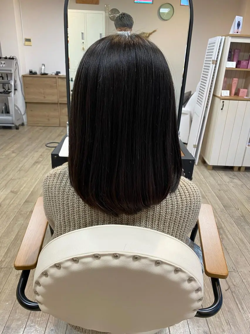 セミロング カット ✨ミニボブ特化✨ ✂︎Raimu✂︎のヘアスタイル