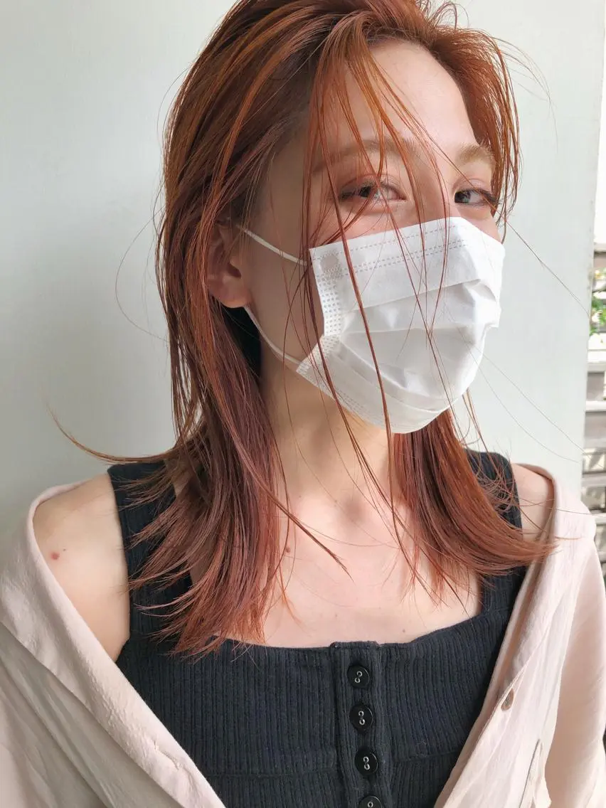 セミロング カラー “ミニモ最高評価獲得 “代表"Kohei"のヘアスタイル