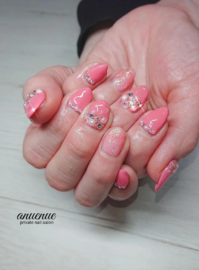 ネイル ハンドネイル ハンドケア anuenu eのネイルデザイン