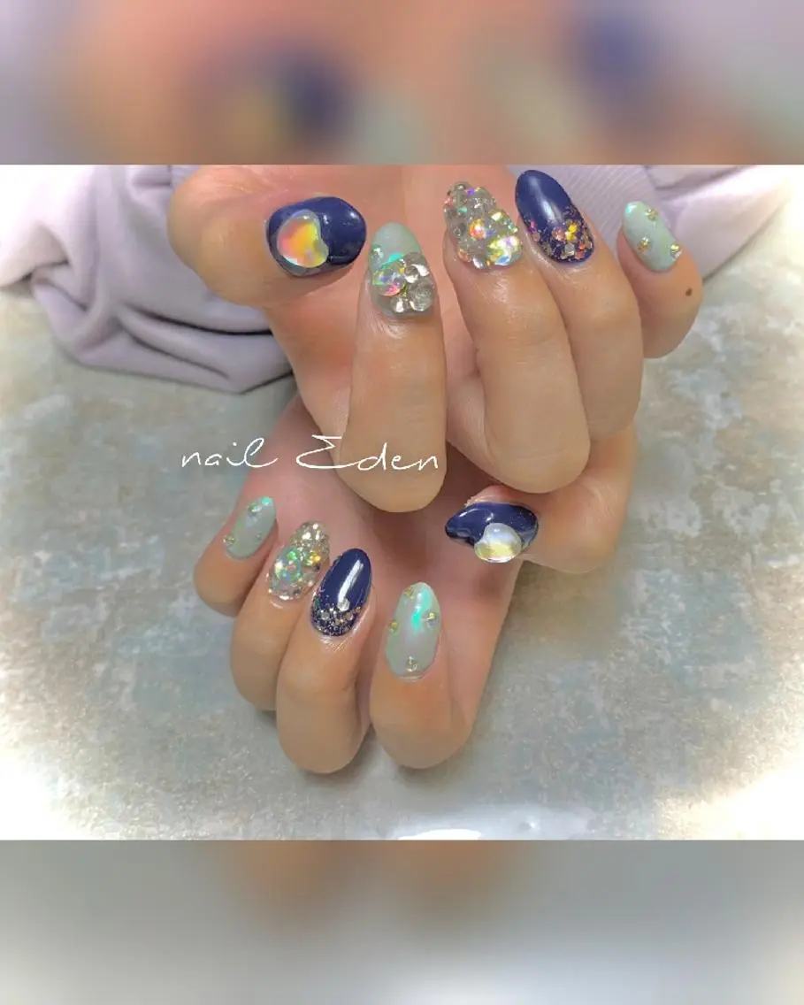 ネイル 持ち込み Eden ♾️のネイルデザイン